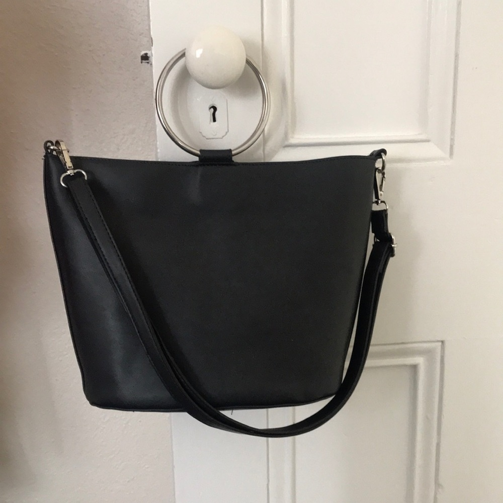 LOFT Navy Shoulder Bag